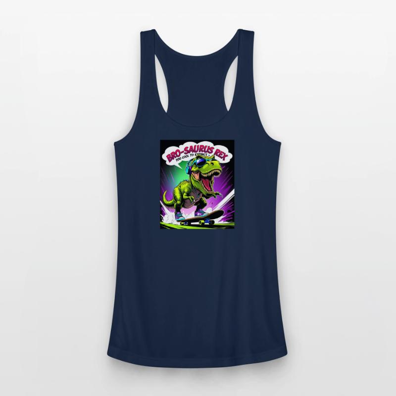 Funny Bro-saurus Rex Too Cool to Extinct