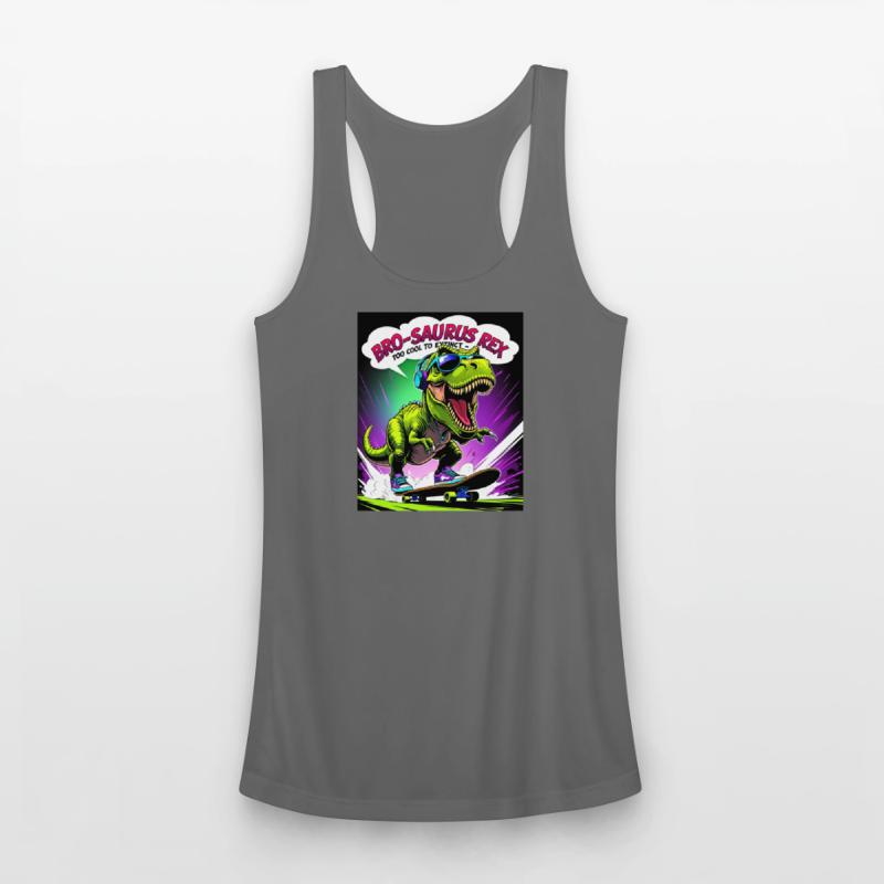 Funny Bro-saurus Rex Too Cool to Extinct