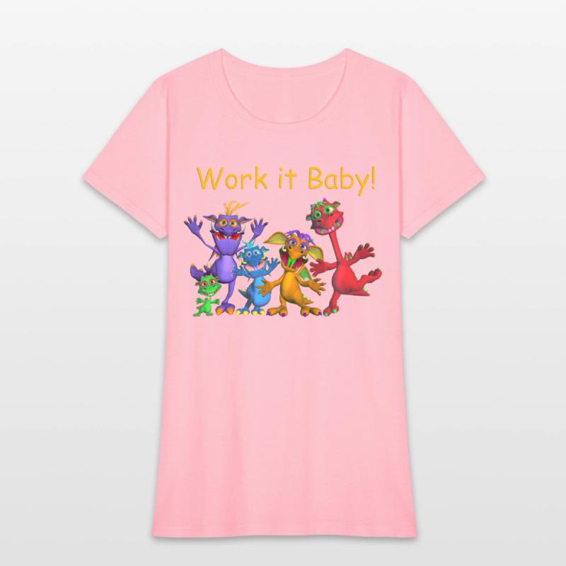 Funny Cartoon Monster Motivation Gym Wear