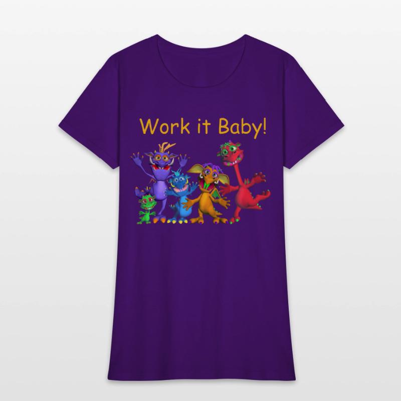 Funny Cartoon Monster Motivation Gym Wear