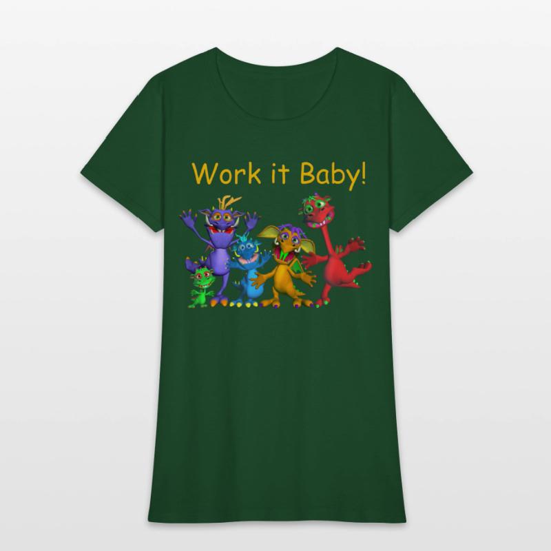 Funny Cartoon Monster Motivation Gym Wear