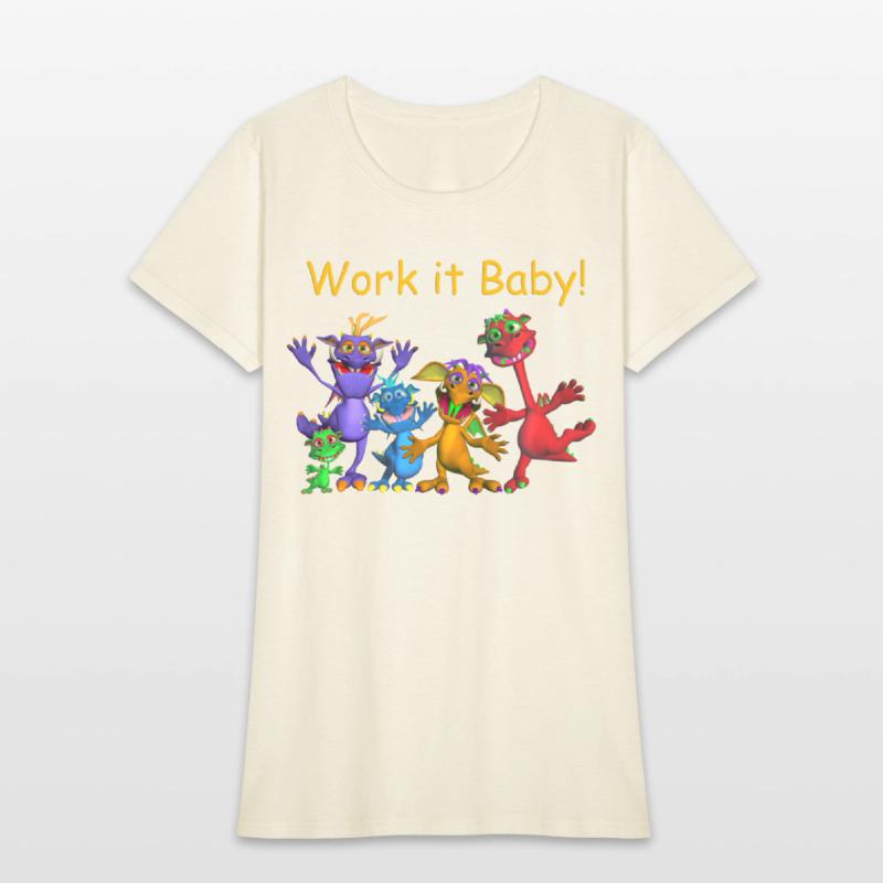 Funny Cartoon Monster Motivation Gym Wear