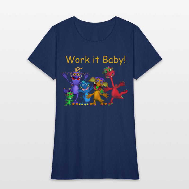 Funny Cartoon Monster Motivation Gym Wear