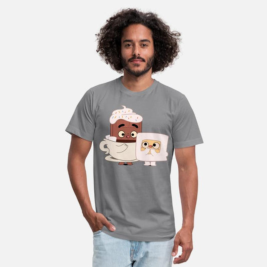 Funny Coffee Couple Duo Lover