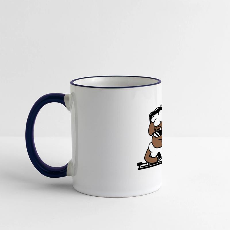 Funny Cool DJ Sheep Animal Mixing Music Party Club