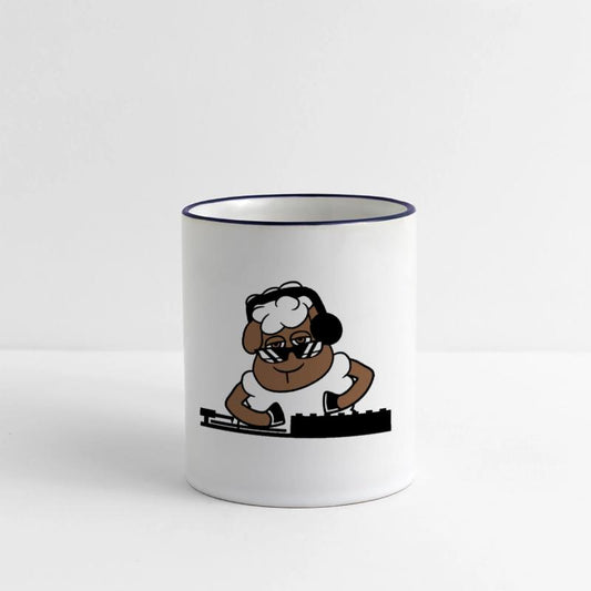 Funny Cool DJ Sheep Animal Mixing Music Party Club