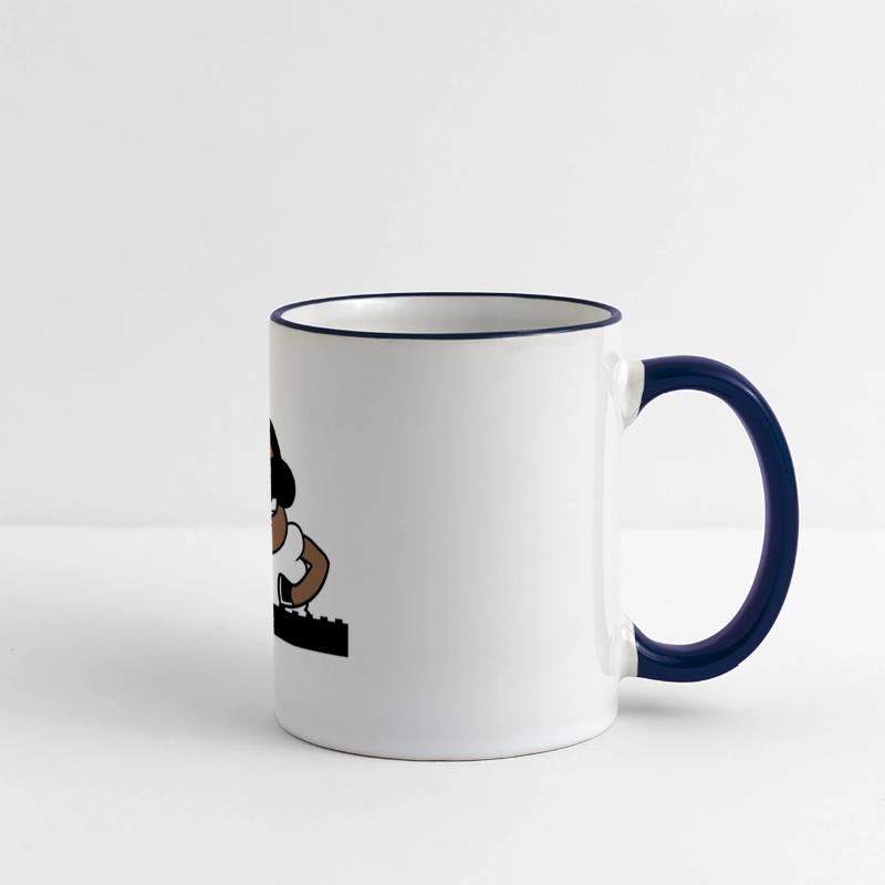 Funny Cool DJ Sheep Animal Mixing Music Party Club