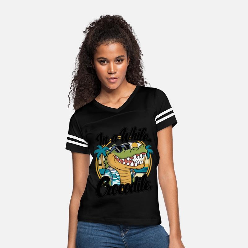 Funny Crocodile Saying Quote In A While Crocodile