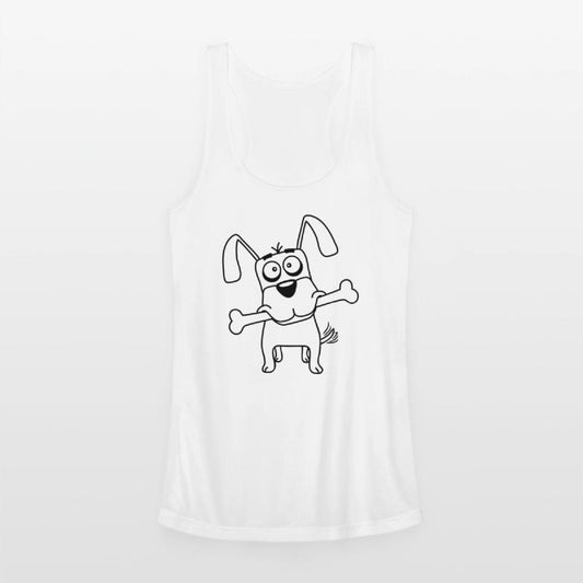 Funny Dog Big Bone Mouth Hunger Cool Cartoon Comic