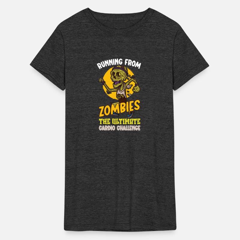 Funny Horror Zombie Marathon Jogging Runner Creepy