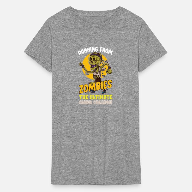 Funny Horror Zombie Marathon Jogging Runner Creepy