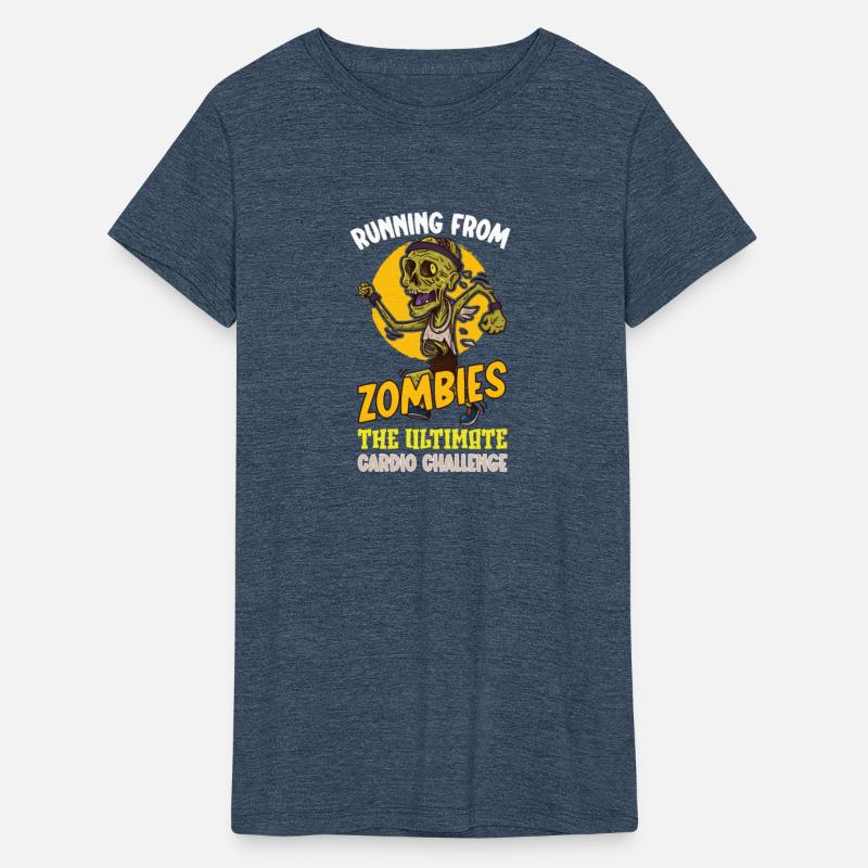 Funny Horror Zombie Marathon Jogging Runner Creepy