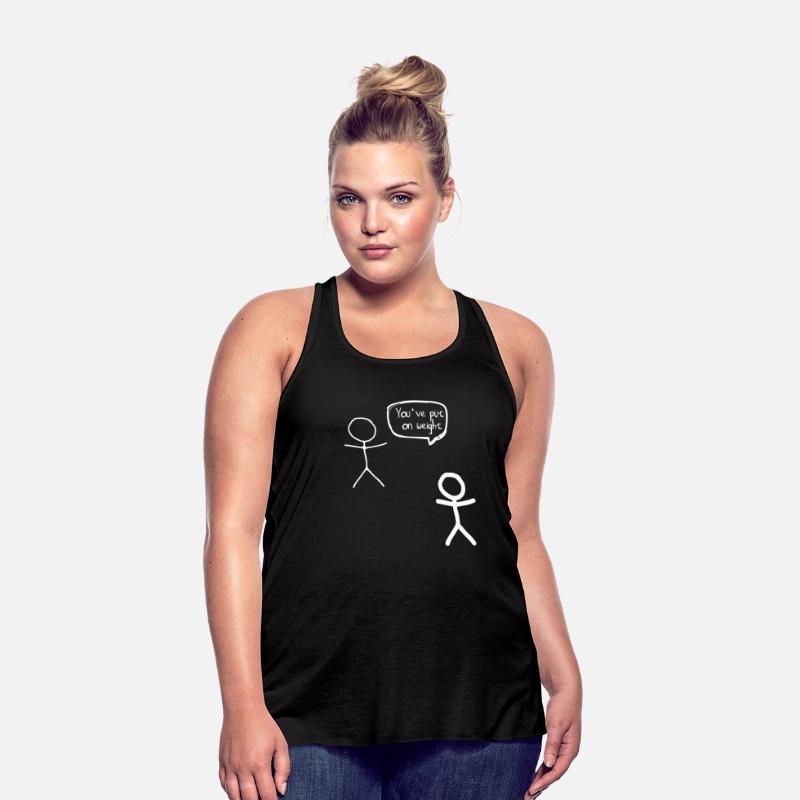 Funny Stick Figure You've Put On Weight
