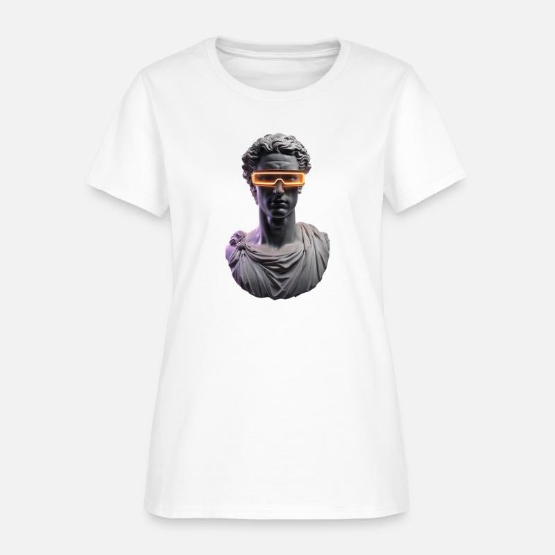 Futuristic Statue Character