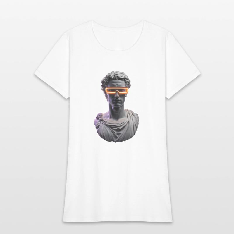 Futuristic Statue Character