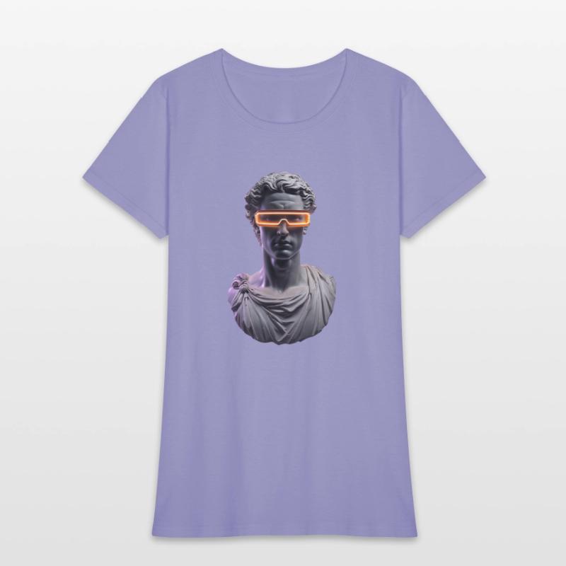 Futuristic Statue Character