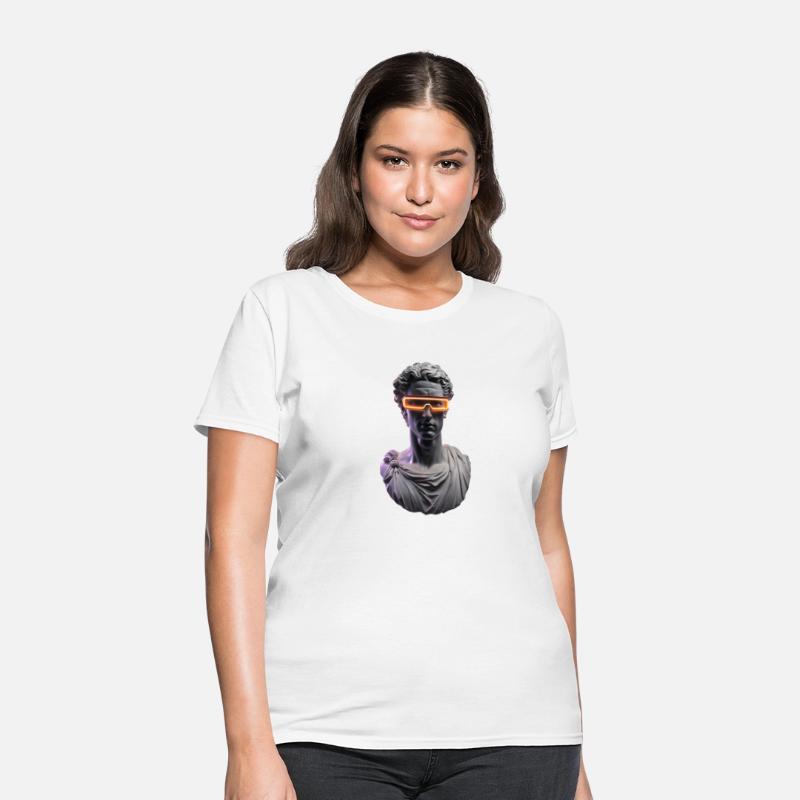 Futuristic Statue Character