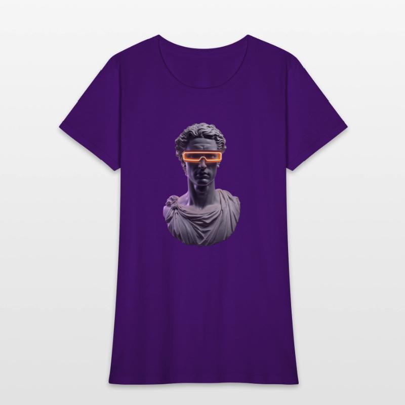 Futuristic Statue Character