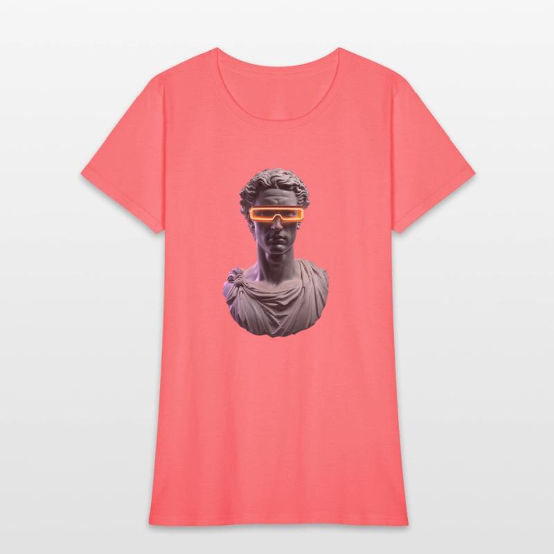 Futuristic Statue Character