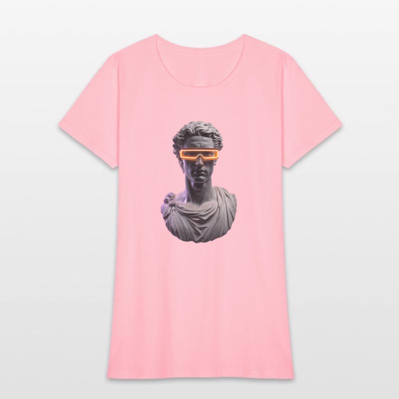 Futuristic Statue Character