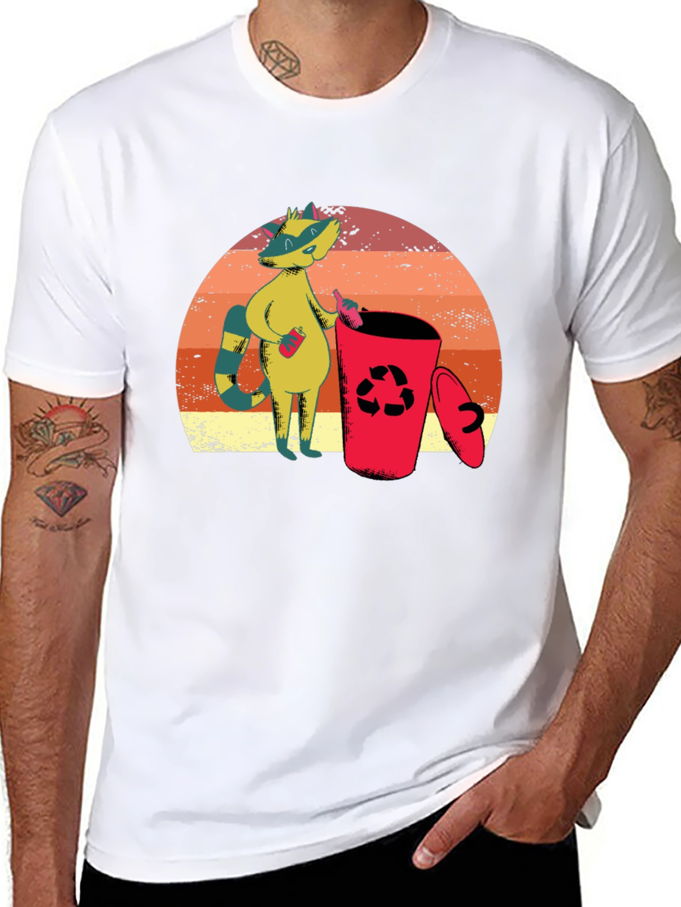 Recycle Raccoon Graphic Tee