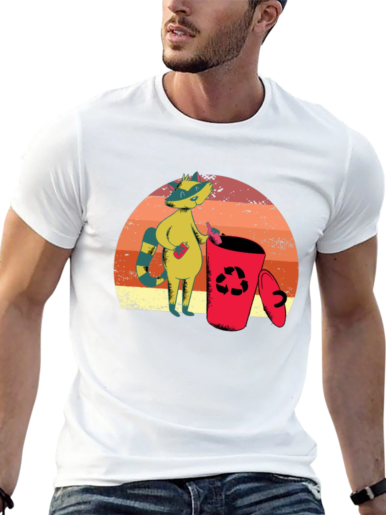 Recycle Raccoon Graphic Tee