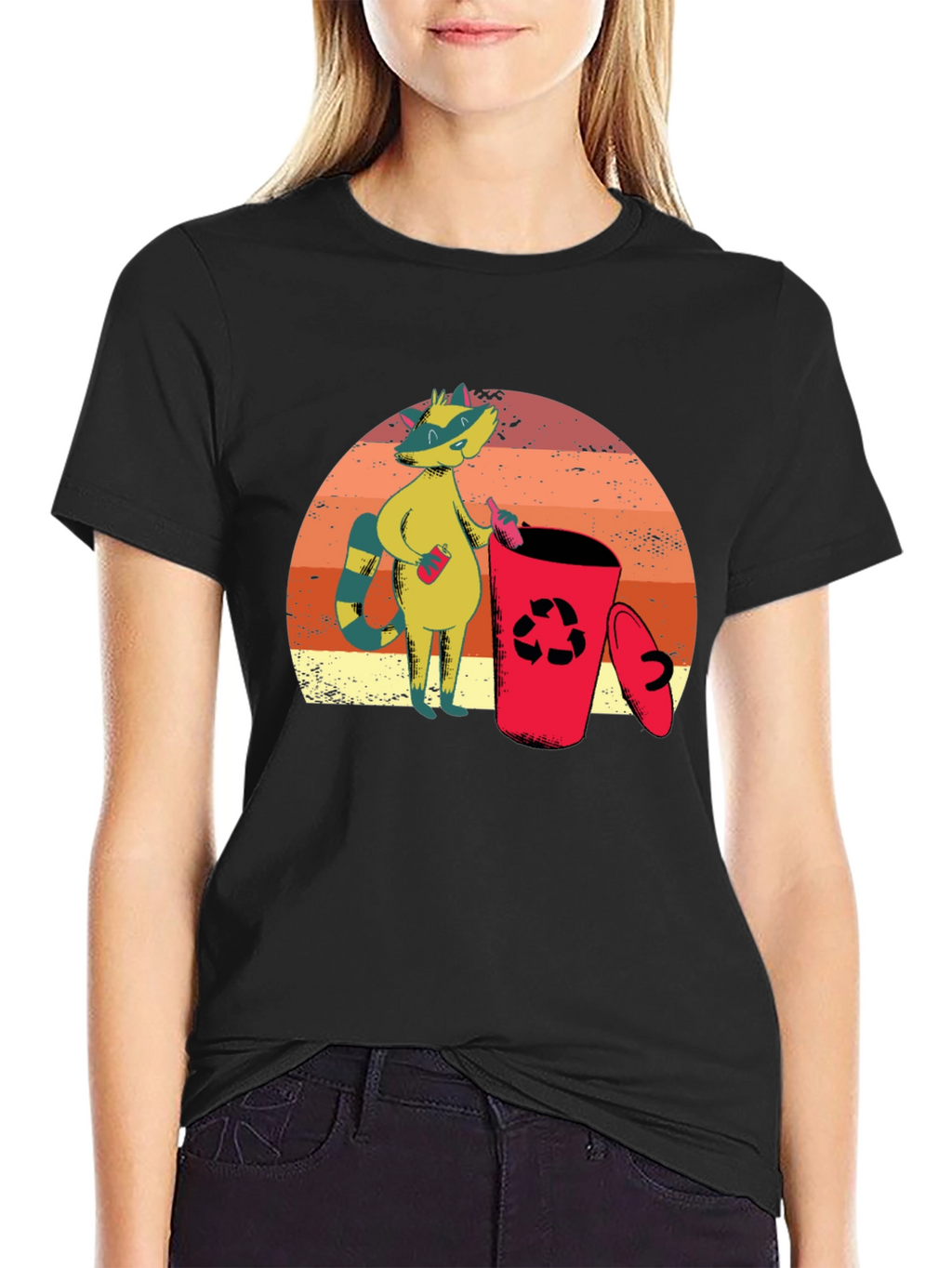 Recycle Raccoon Graphic Tee