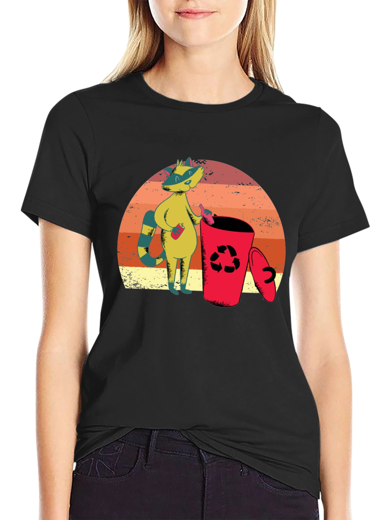 Recycle Raccoon Graphic Tee