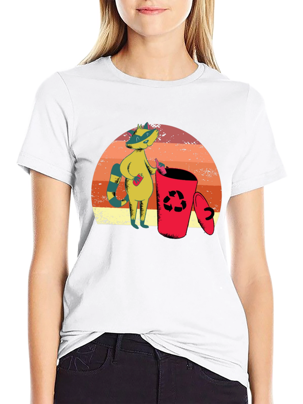Recycle Raccoon Graphic Tee