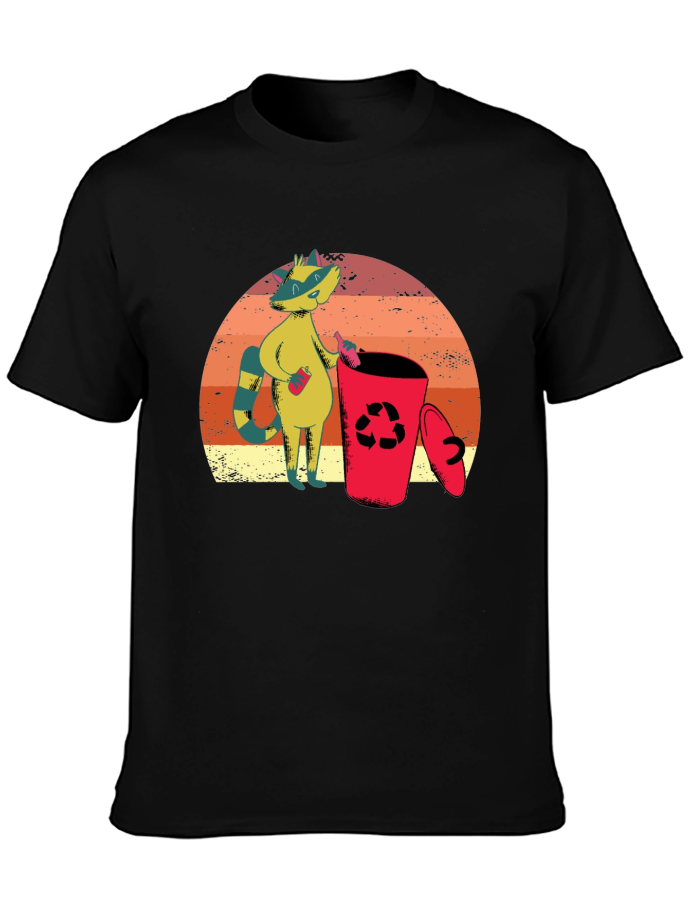 Recycle Raccoon Graphic Tee