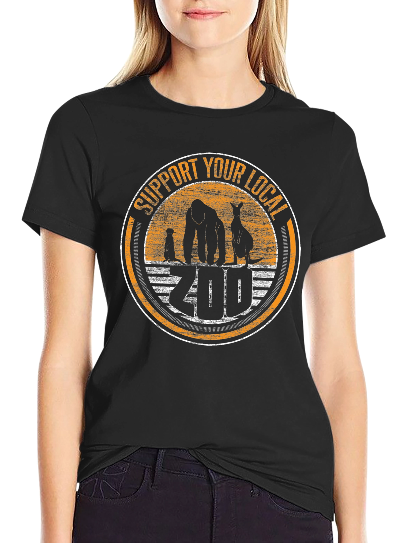 Support Your Local Zoo Animal T-Shirt