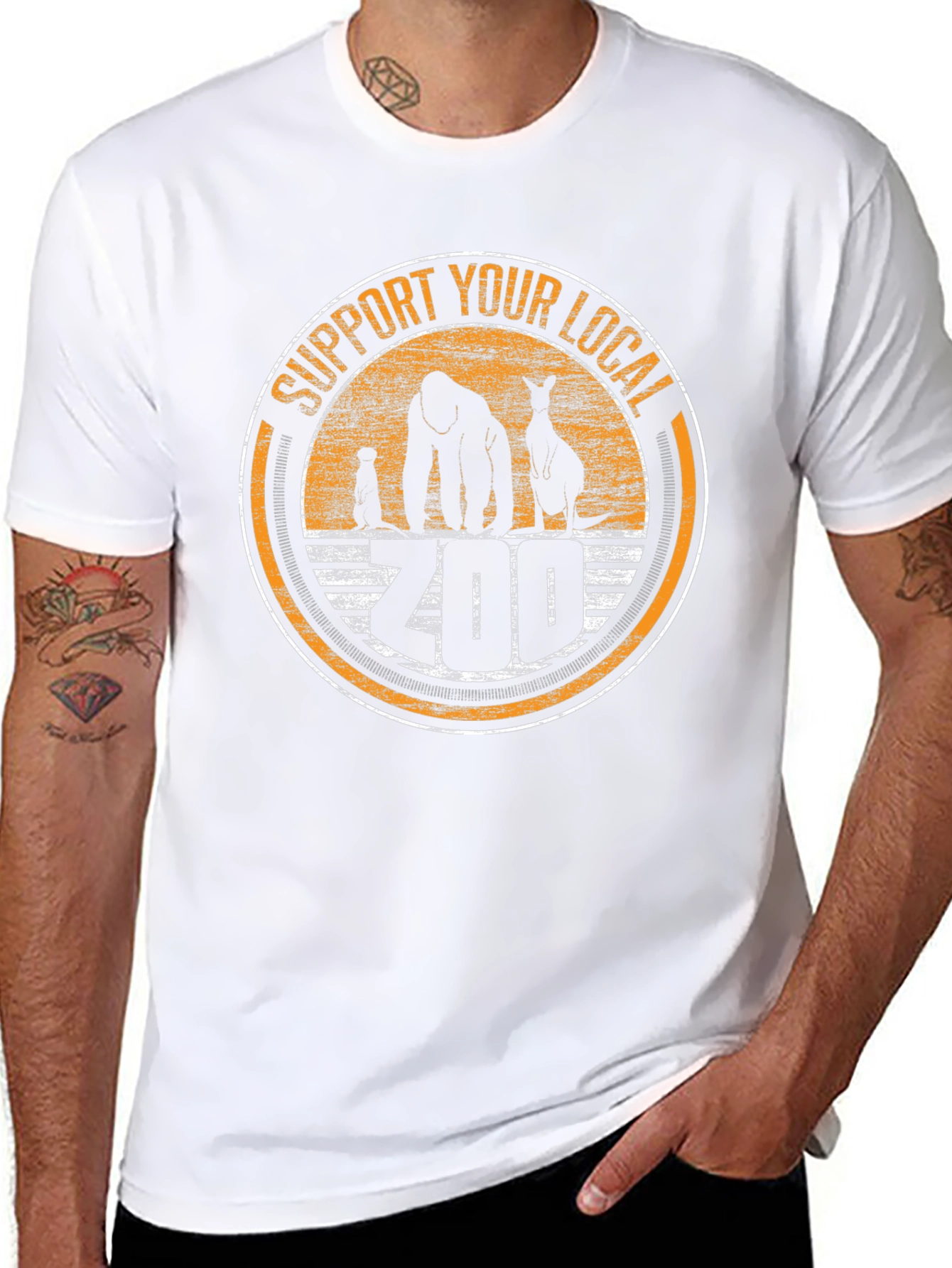 Support Your Local Zoo Animal T-Shirt