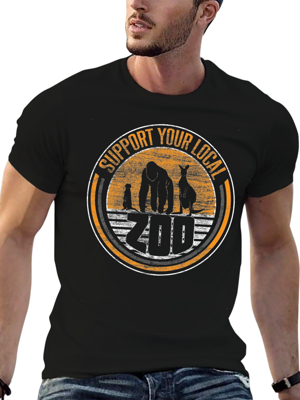 Support Your Local Zoo Animal T-Shirt