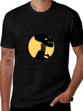 Neck Surgery Survivor Skeleton T-Shirt