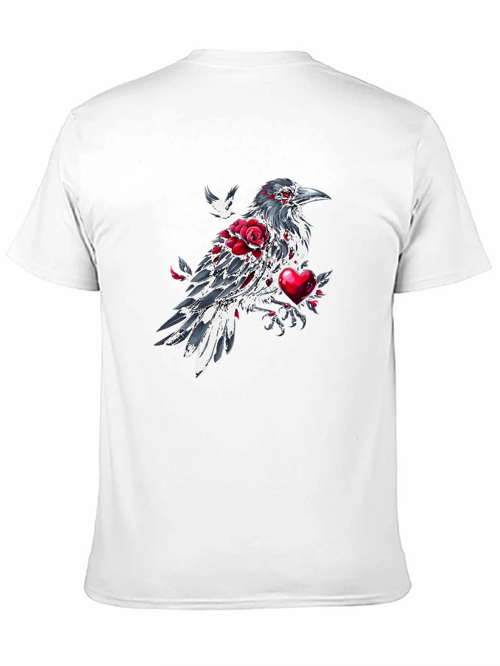 Raven and Roses Graphic Tee
