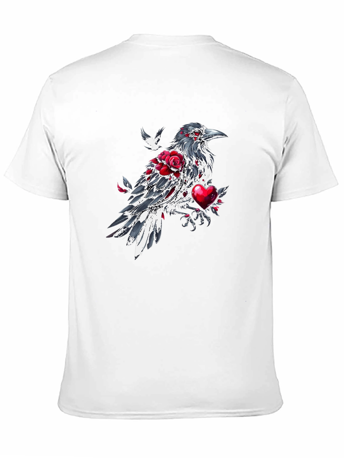 Raven and Roses Graphic Tee