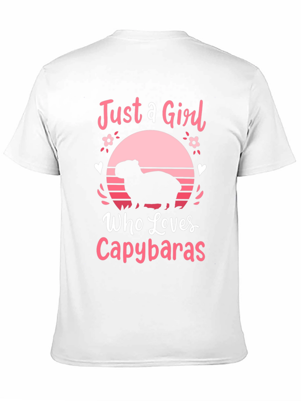 Just a Girl Who Loves Capybaras T-Shirt