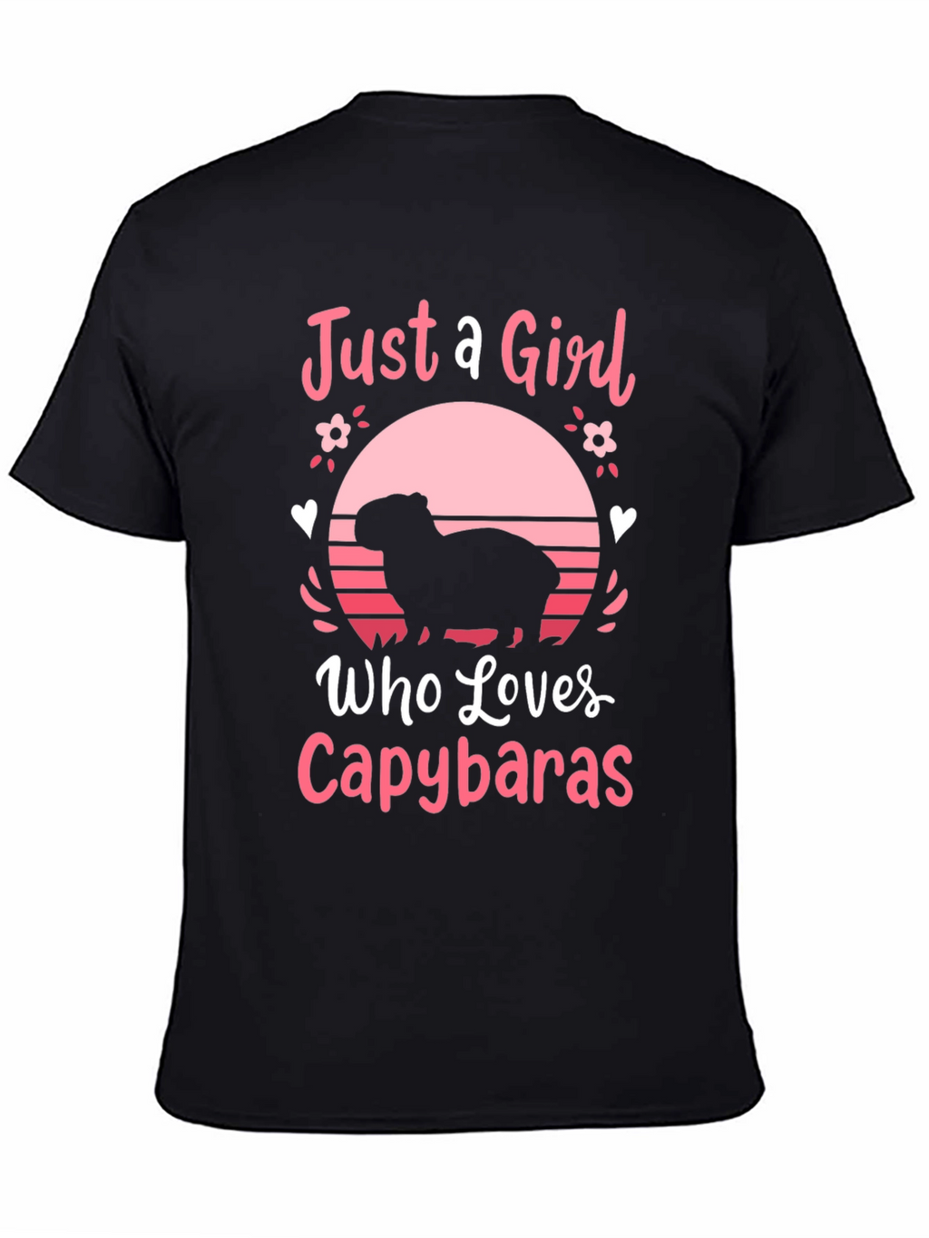 Just a Girl Who Loves Capybaras T-Shirt