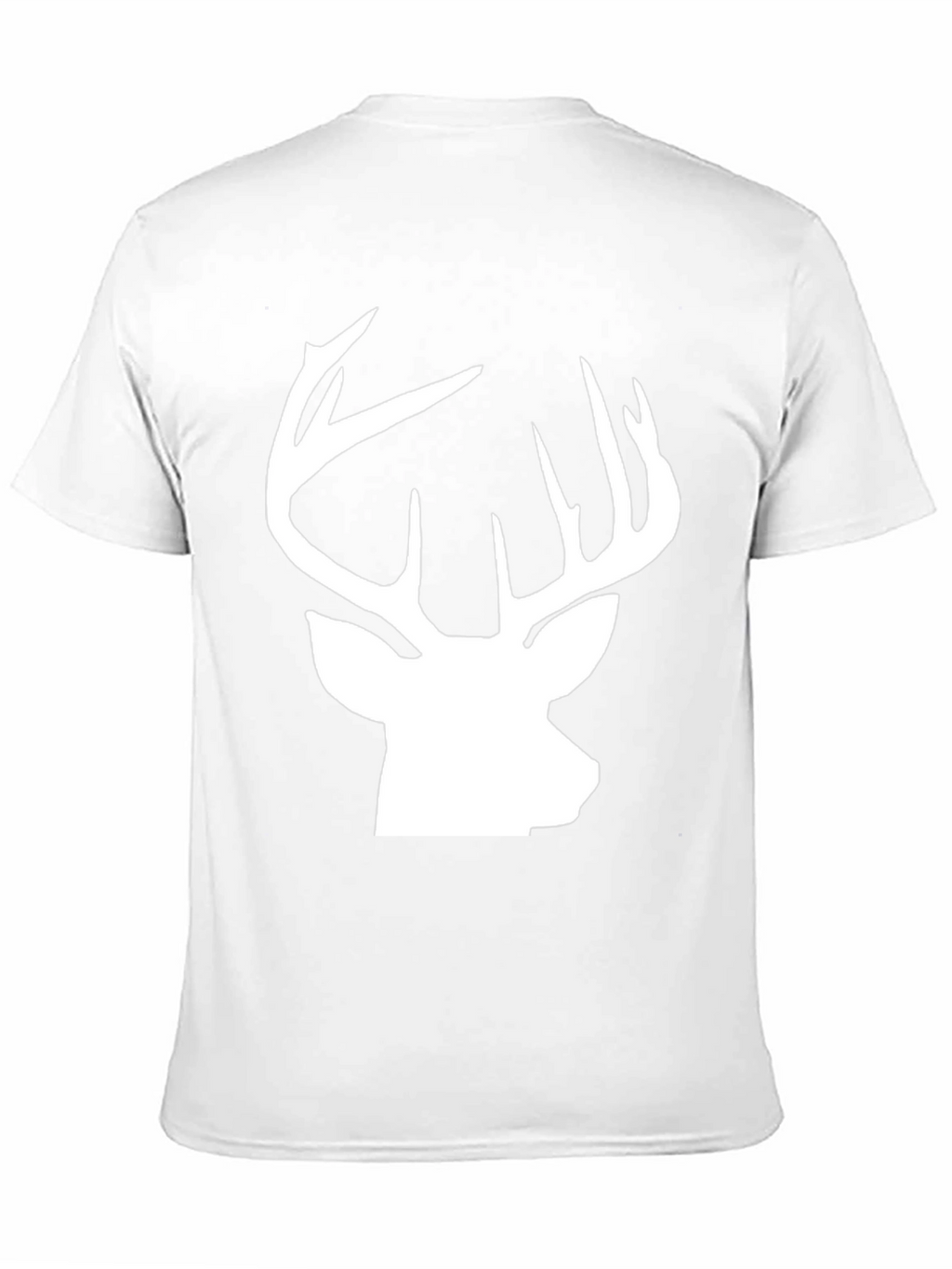 Deer Head Graphic Tee - Black Casual Shirt
