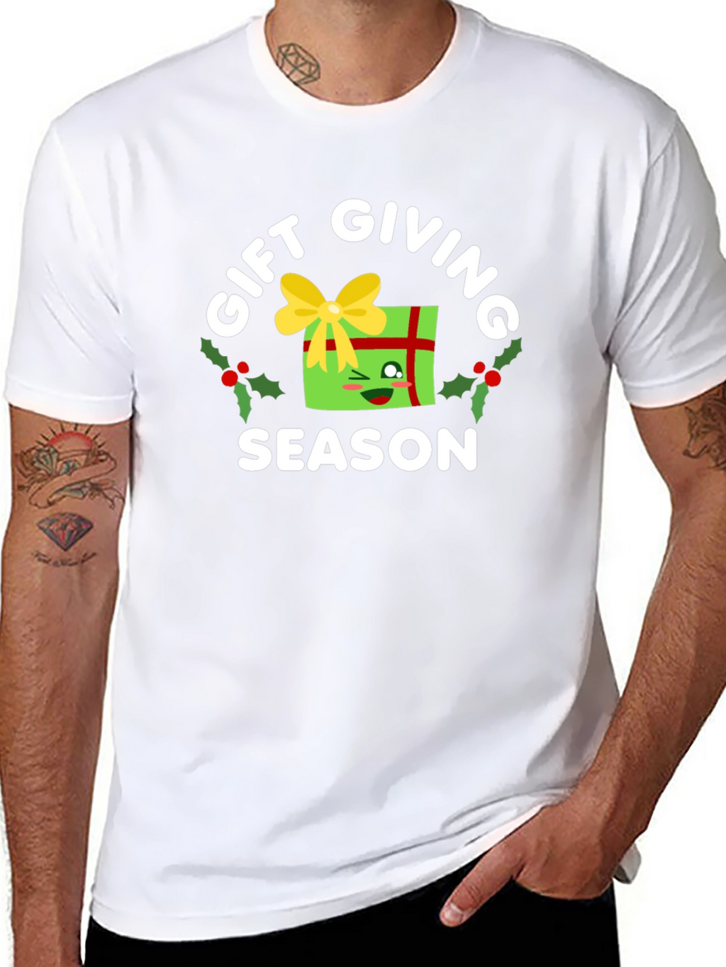 Gift Giving Season Holiday Graphic Tee