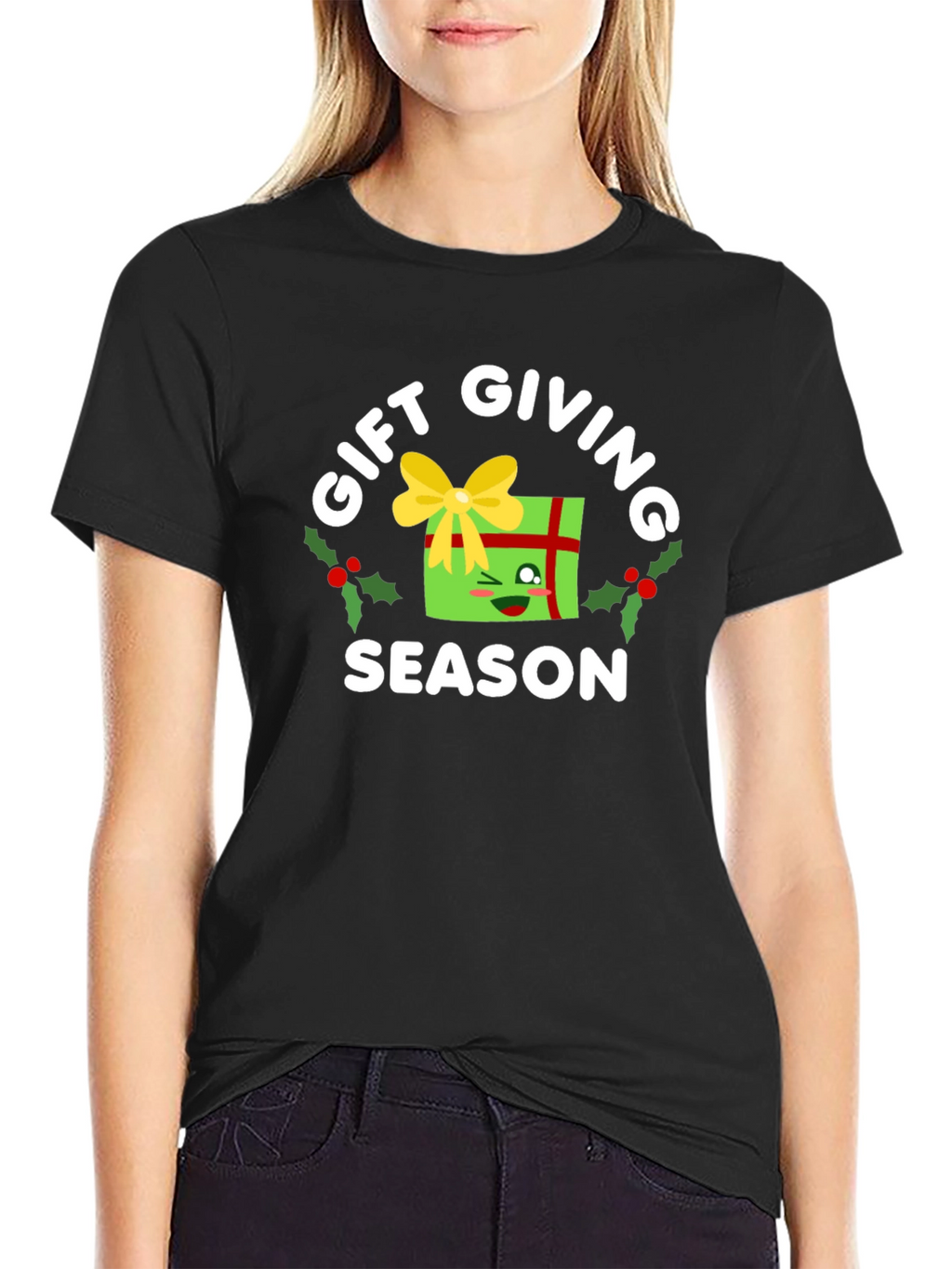 Gift Giving Season Holiday Graphic Tee