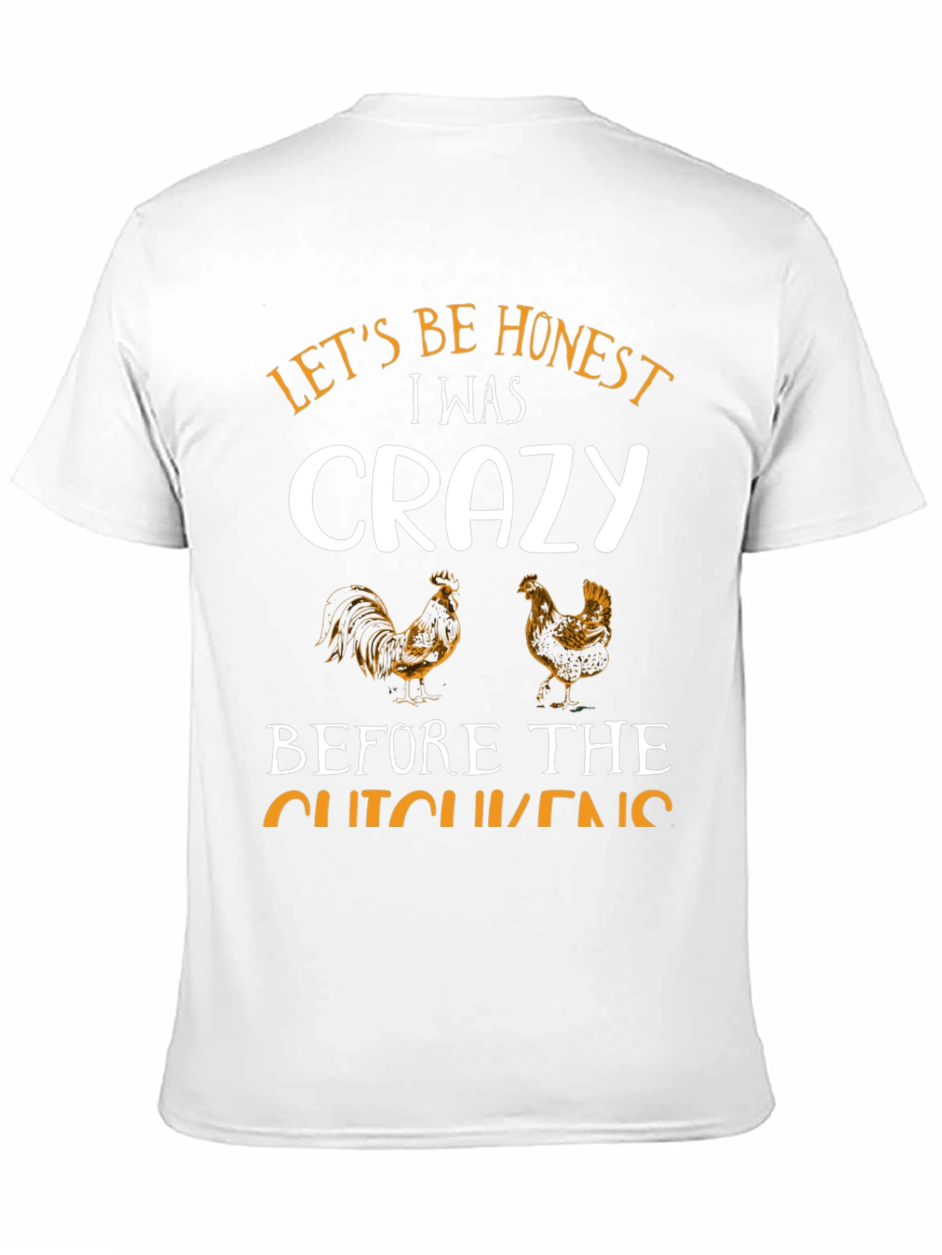 Funny Crazy Chicken T-Shirt