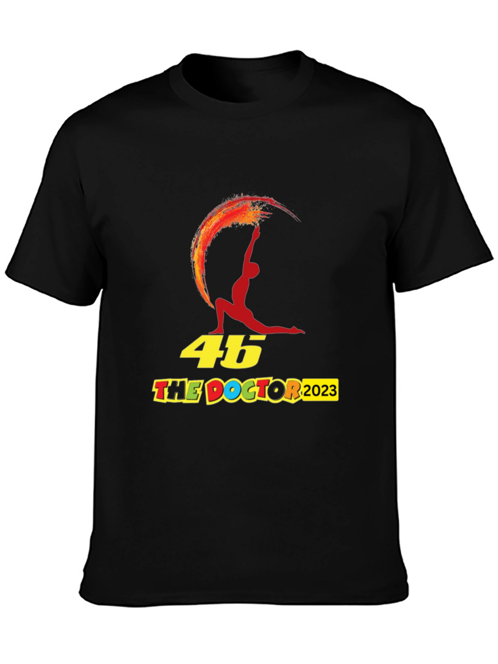 46 The Doctor 2023 Black Graphic Tee