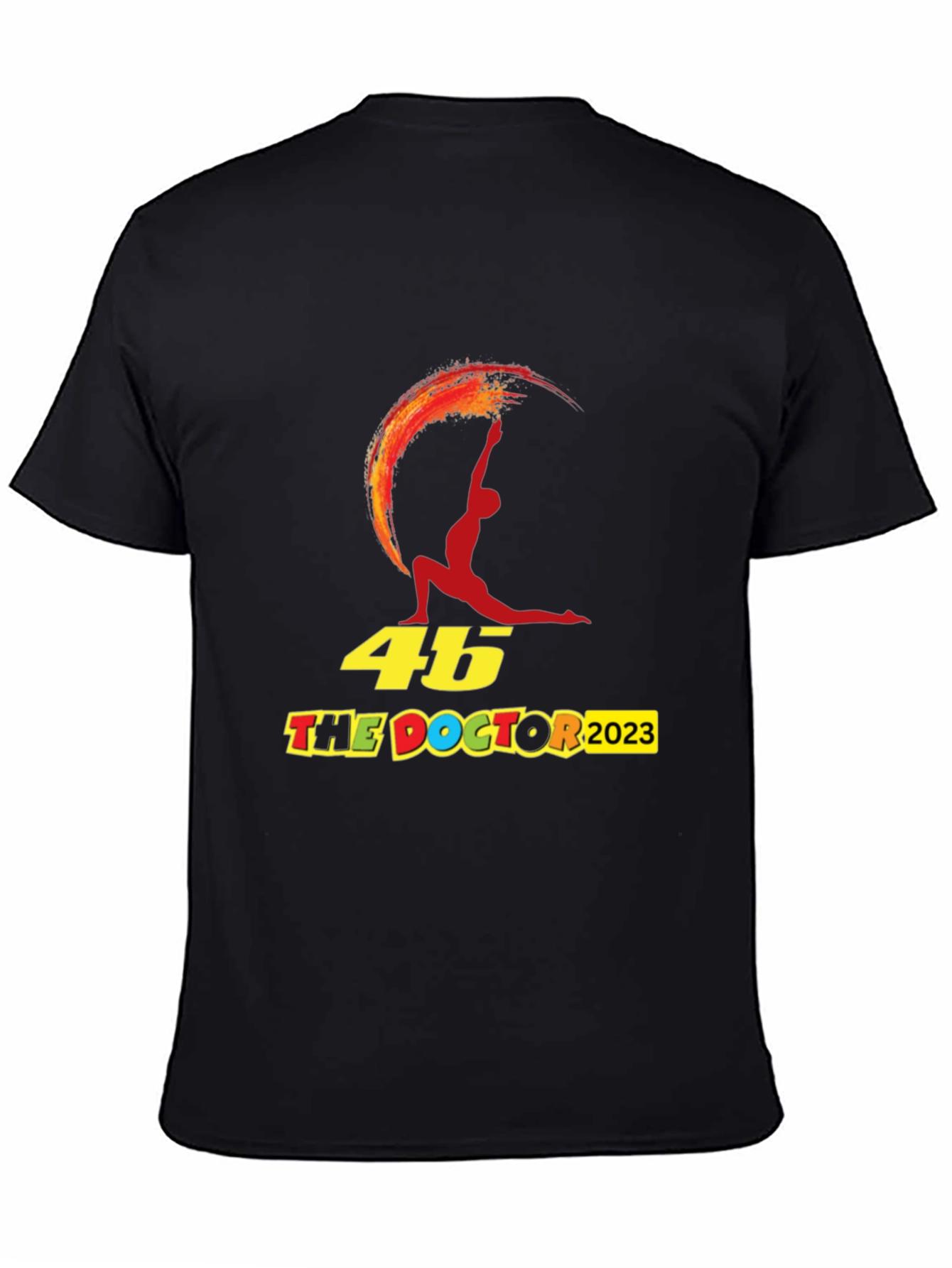 46 The Doctor 2023 Black Graphic Tee