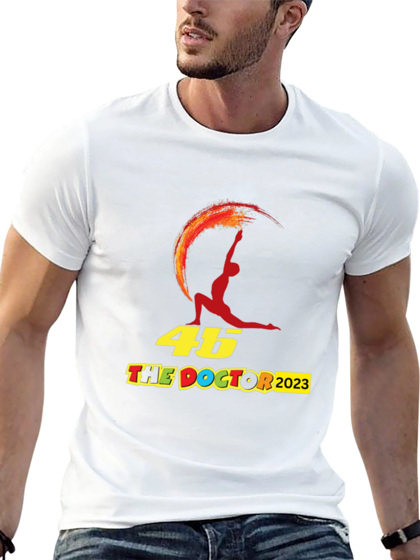 46 The Doctor 2023 Black Graphic Tee