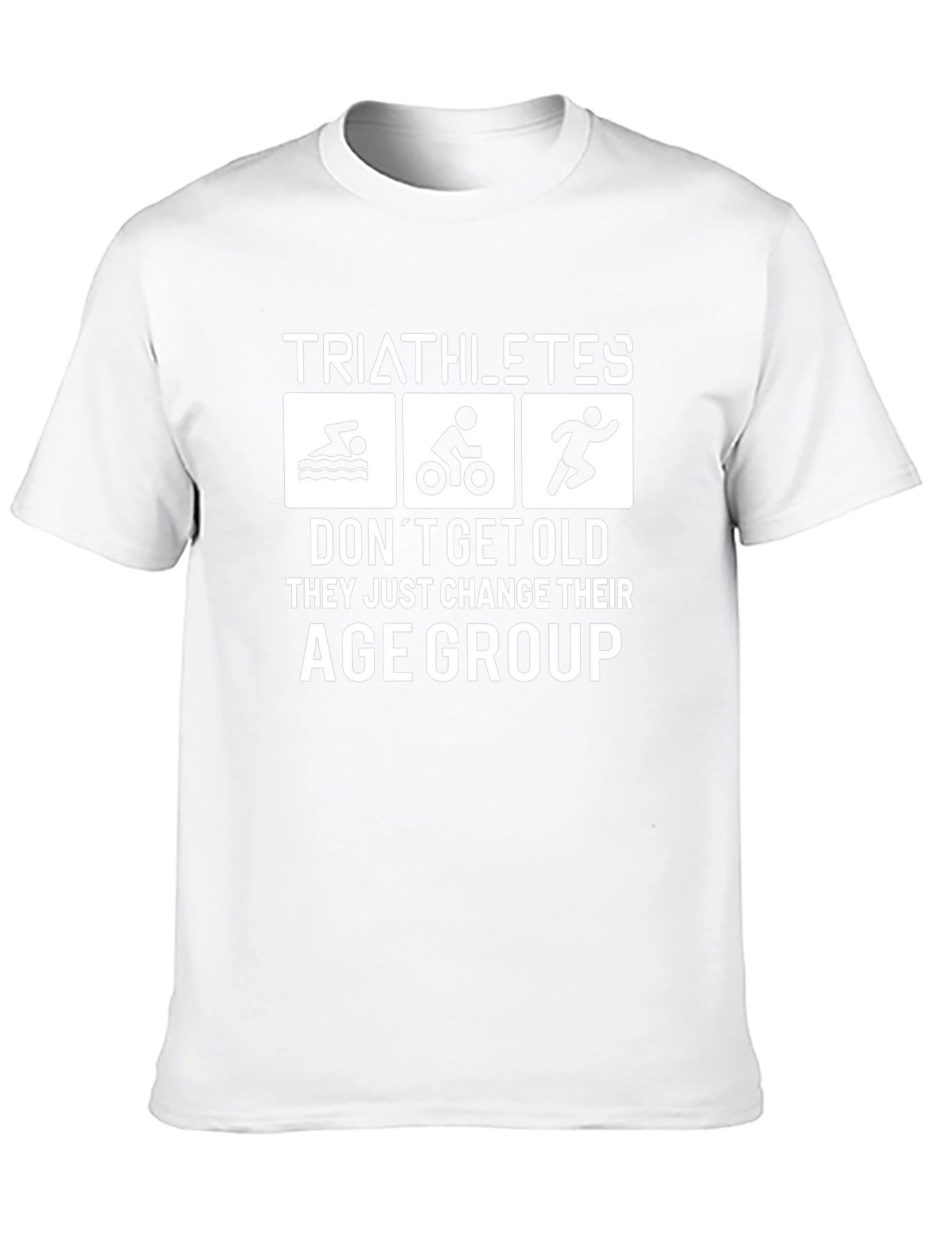 Triathlete Age Group T-Shirt Funny Gift
