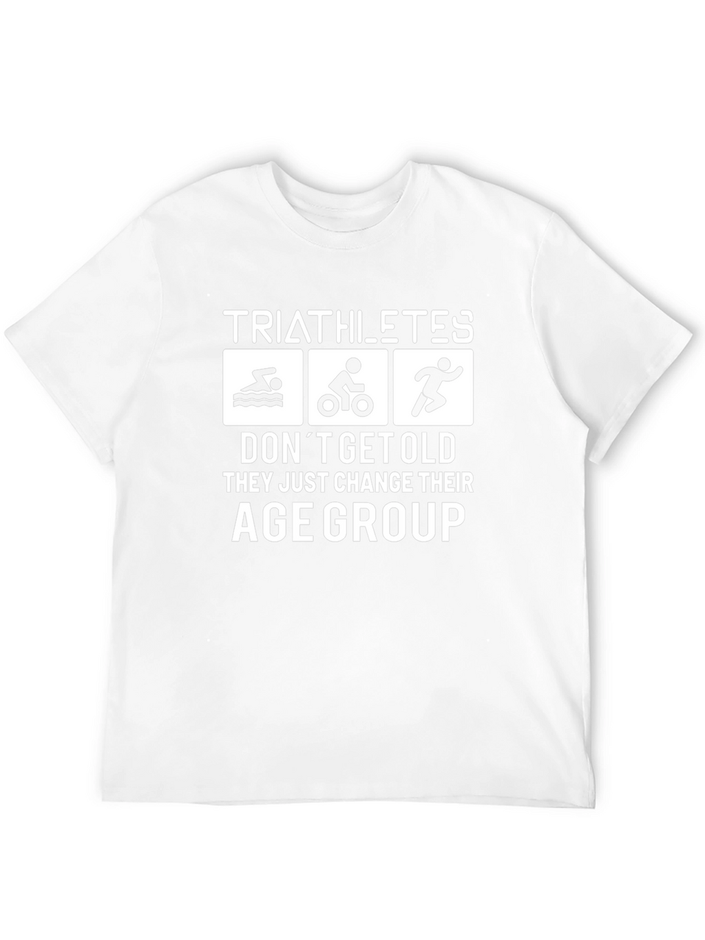 Triathlete Age Group T-Shirt Funny Gift