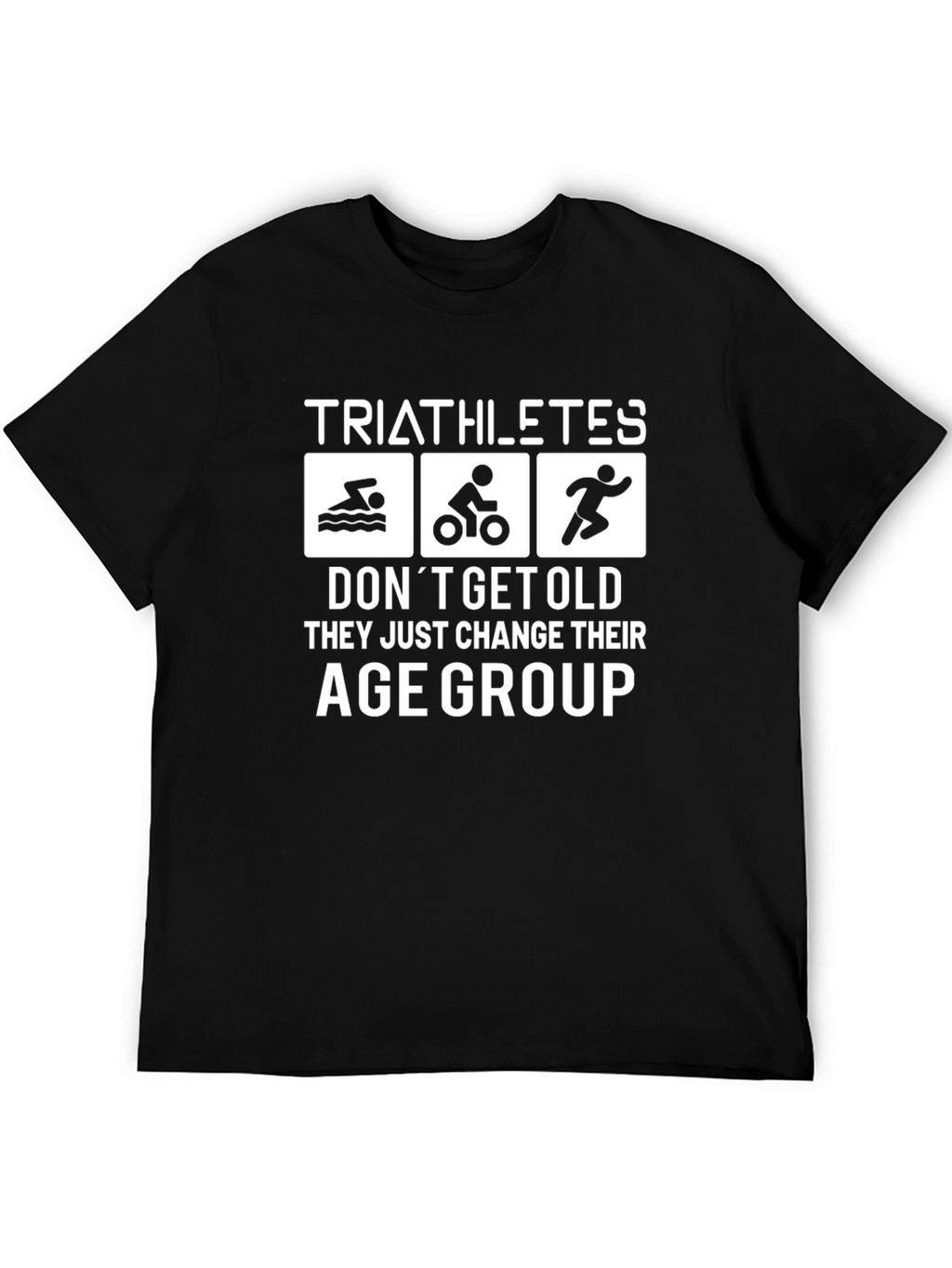 Triathlete Age Group T-Shirt Funny Gift