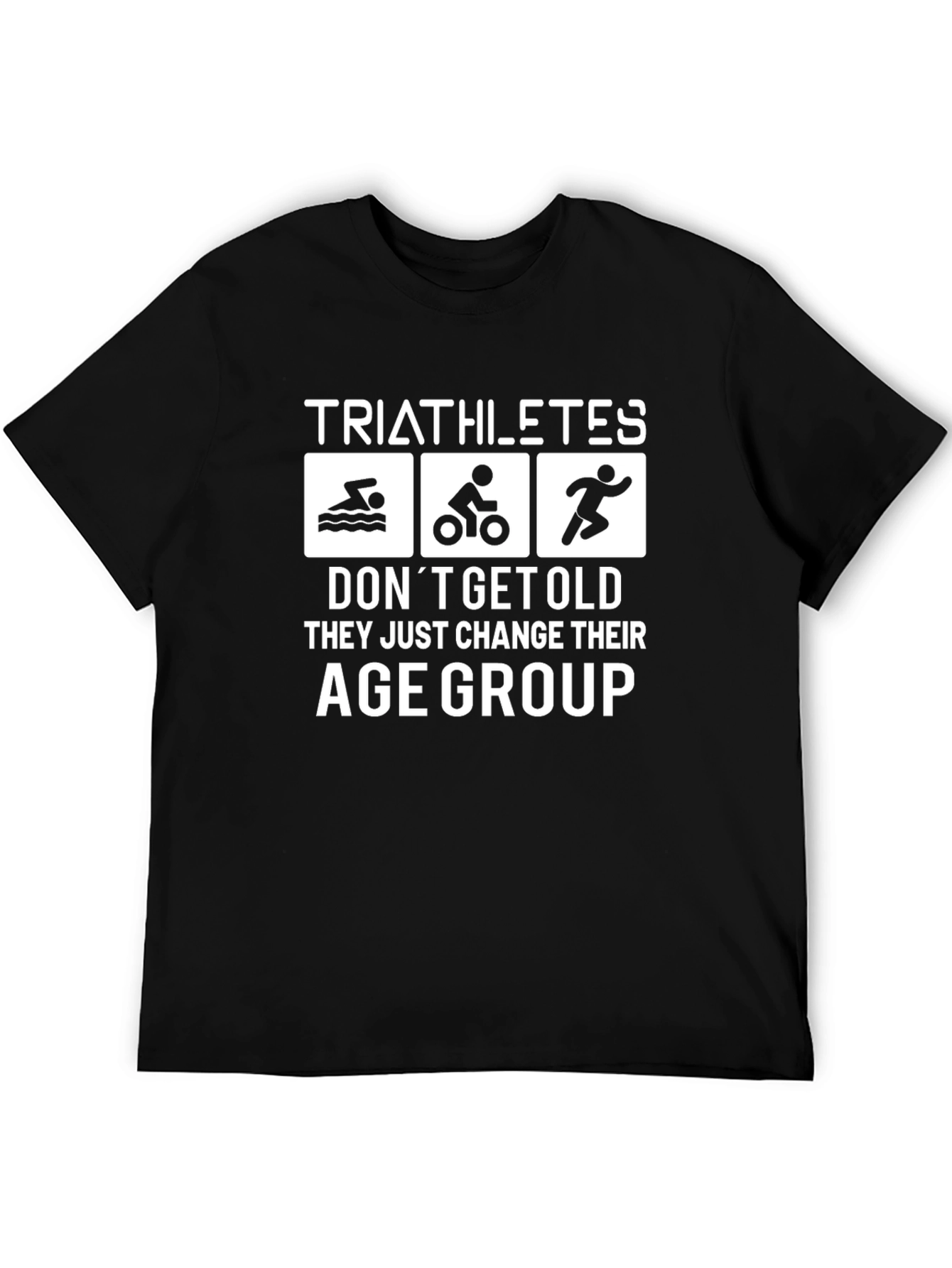 Triathlete Age Group T-Shirt Funny Gift
