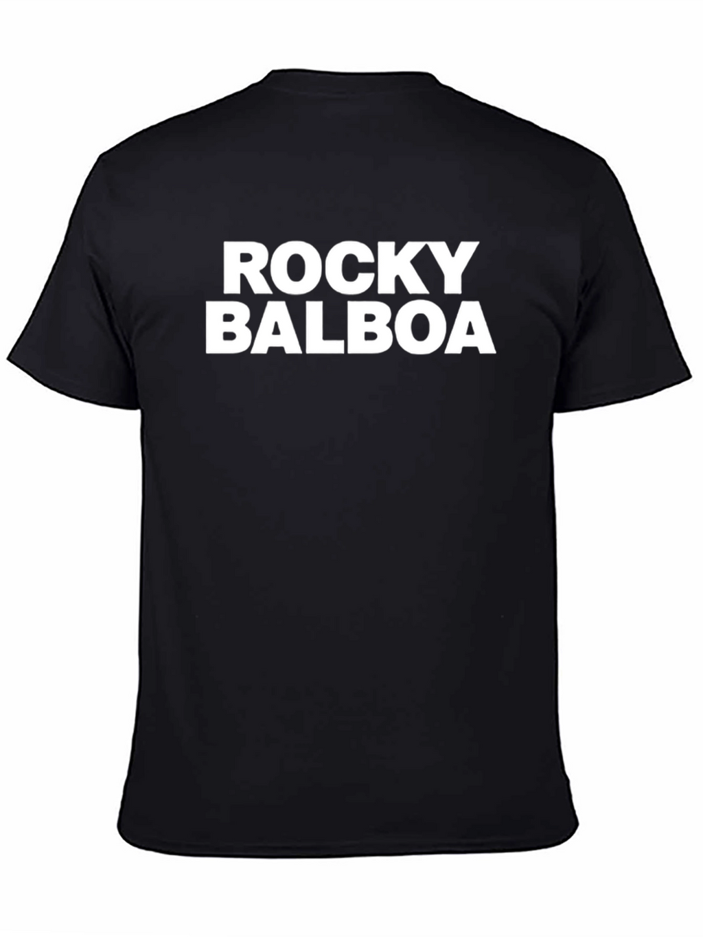 Rocky Balboa Graphic Tee - Black